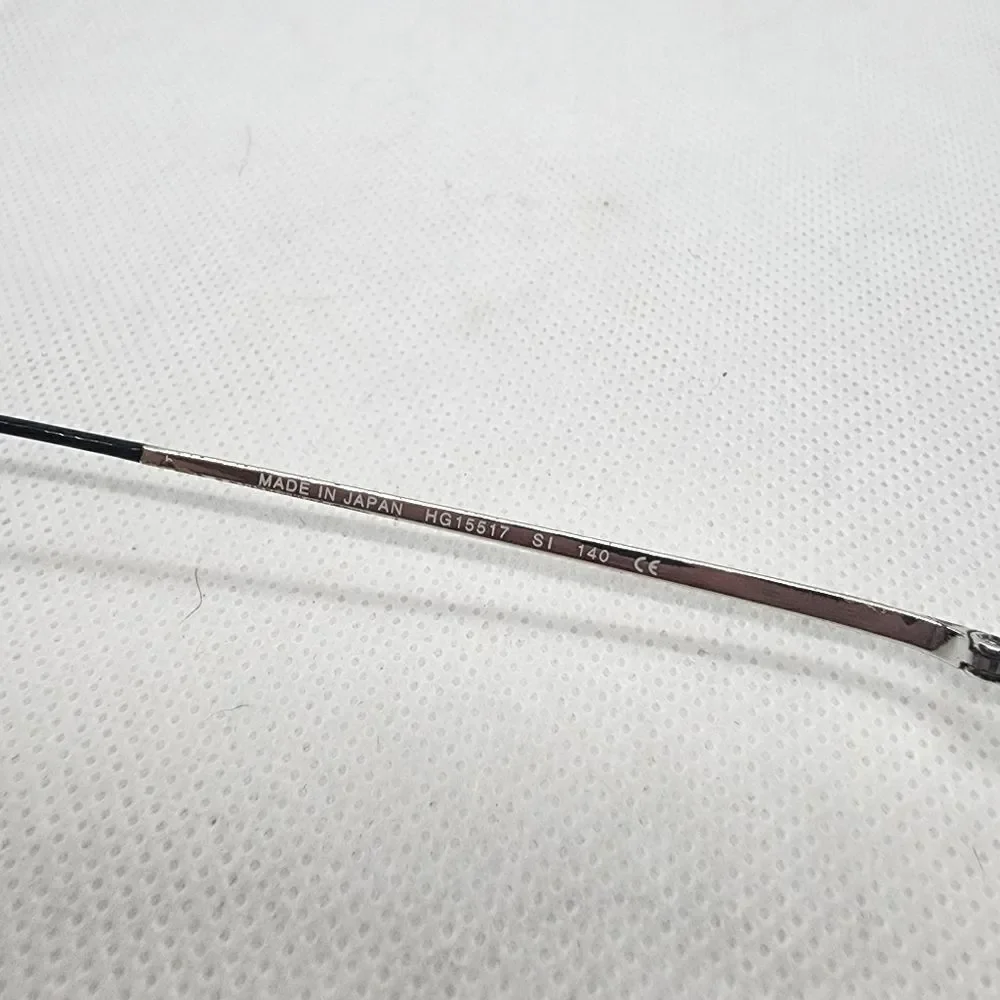 Hugo Hugo Boss Silver & Black Prescription Glasses Frames